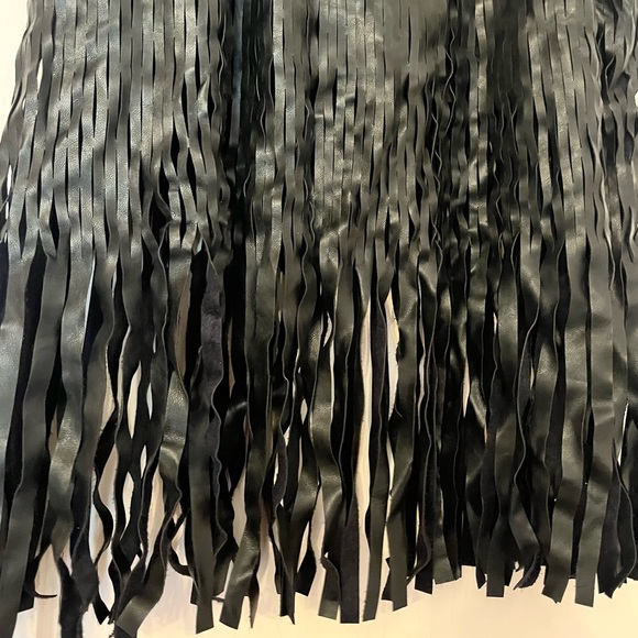 DO+BE Do & Be Black Pencil Fringe Tassel Skirt - Picture 5 of 7